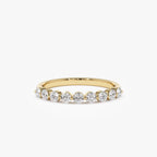 The Aurelia Band - Diamond Half Eternity Ring