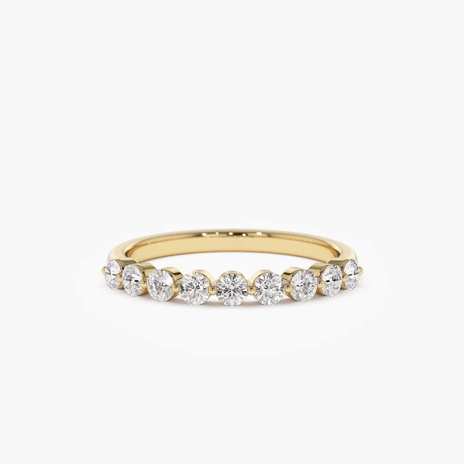 The Aurelia Band - Diamond Half Eternity Ring