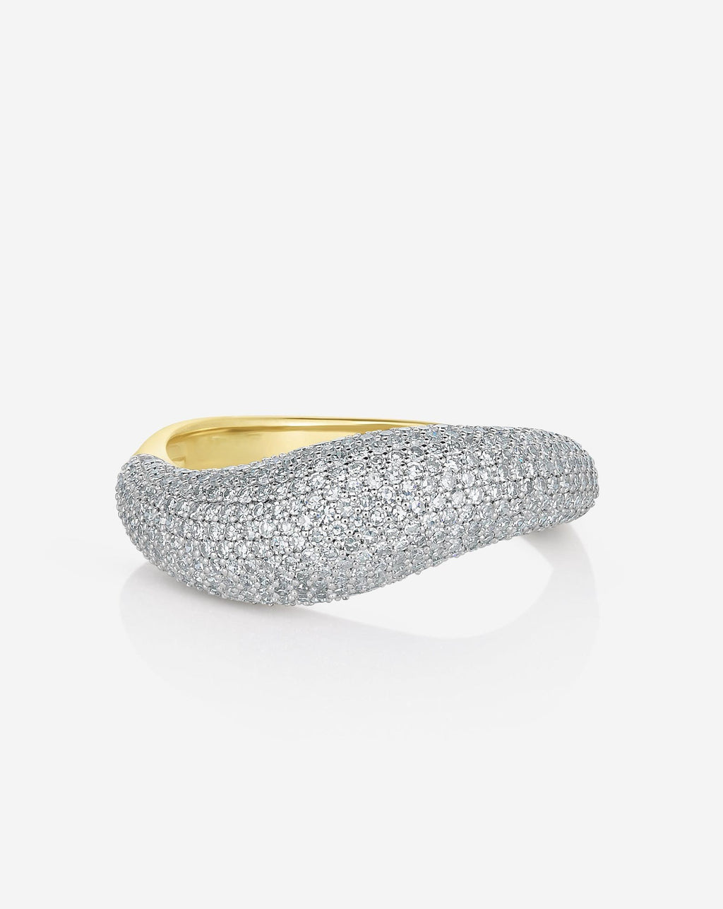 The Aurexen Ring - Pavé Dome Statement