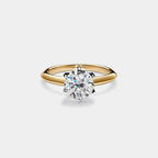 The Eleanor Ring - Round Solitaire Diamond Ring