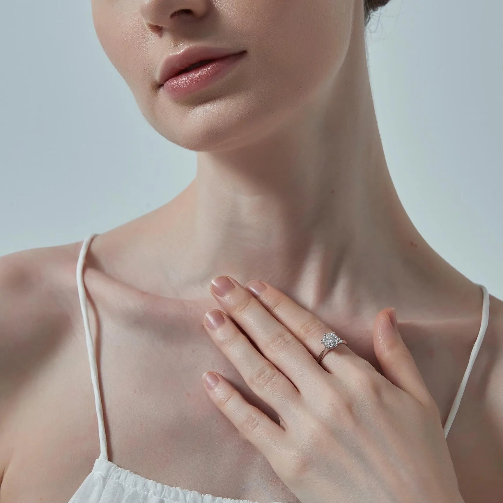 The Eleanor Ring - Round Solitaire Diamond Ring
