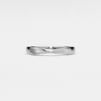 The Elin Band - Curved Contour Gold Band