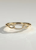 The Eloura Ring - Oval Pavé Diamond Ring