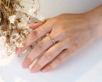 The Elowin Band - Marquise Diamond Floral Eternity Band