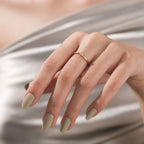 The Lirenne Ring - Cuff Round Diamond Ring
