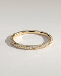 The Marina Band - Diamond Wave Wrap Ring
