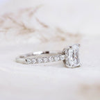 The Nora Ring – Radiant Pave Diamond Engagement Ring