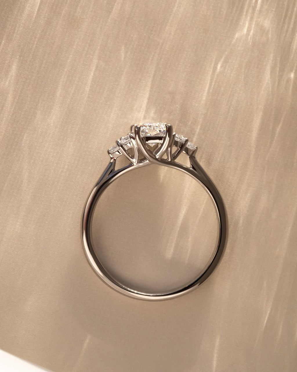 The Nova Ring - Radiant Cluster Engagement Ring