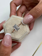 The Parker Ring - Emerald Cut Solitaire Engagement Ring