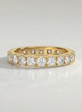 The Soren Band - Shared Prong Full Eternity Band in Silver