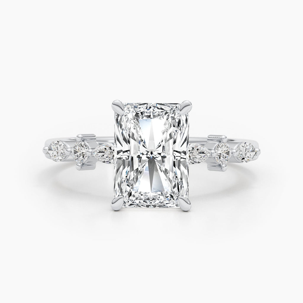 The Sydney Ring - Radiant Scattered Band Ring