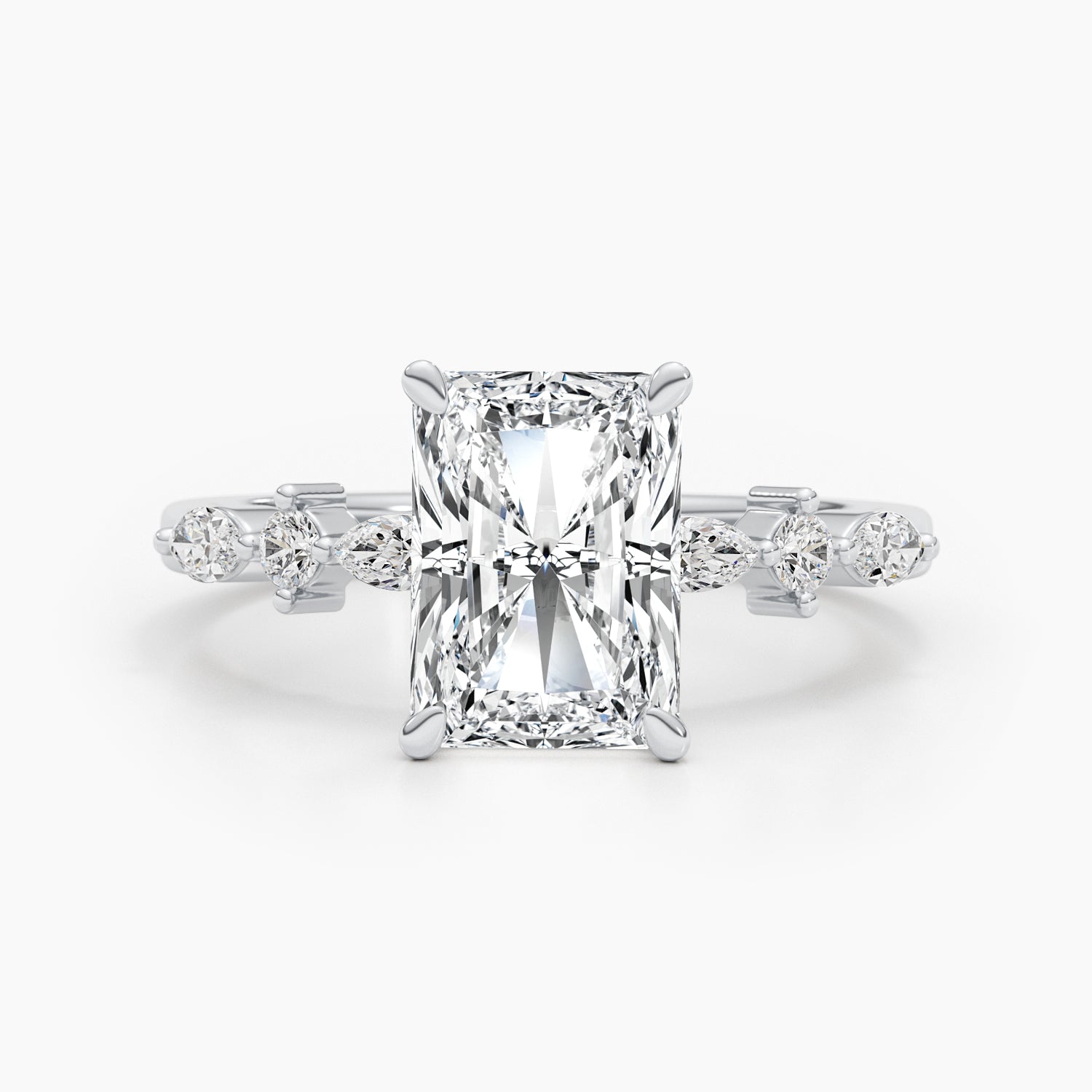 The Sydney Ring - Radiant Scattered Band Ring