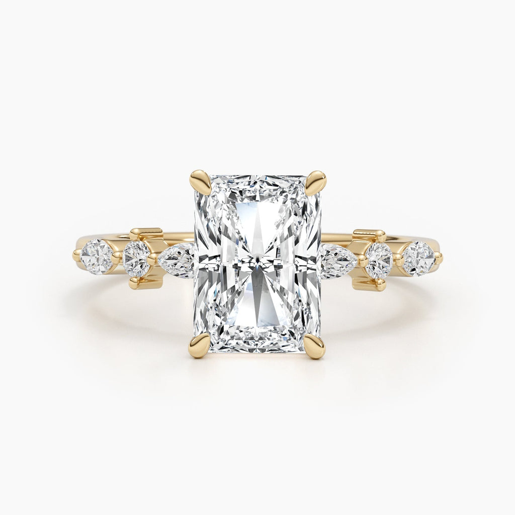The Sydney Ring - Radiant Scattered Band Ring