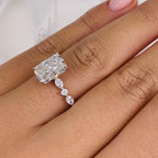 The Sydney Ring - Radiant Scattered Band Ring
