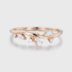 The Sylva Ring - Nature Inspired Diamond Branch Ring