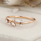 The Sylva Ring - Nature Inspired Diamond Branch Ring