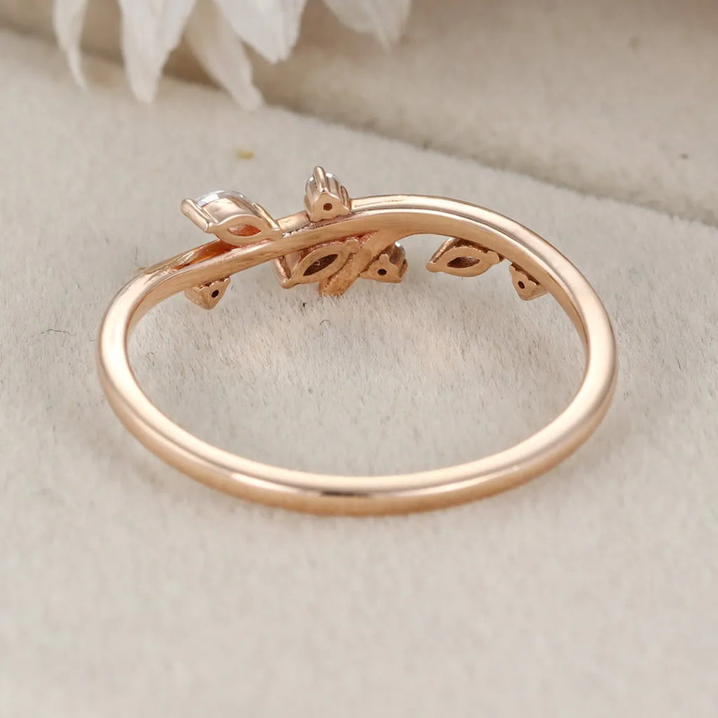 The Sylva Ring - Nature Inspired Diamond Branch Ring