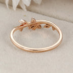 The Sylva Ring - Nature Inspired Diamond Branch Ring