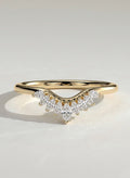 The Tiara Ring - Marquise Diamond Crown Contour Ring