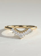 The Tiara Ring - Marquise Diamond Crown Contour Ring