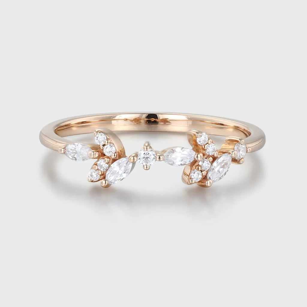 The Virelle Ring - Diamond Branch Cluster Band