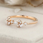 The Virelle Ring - Diamond Branch Cluster Band