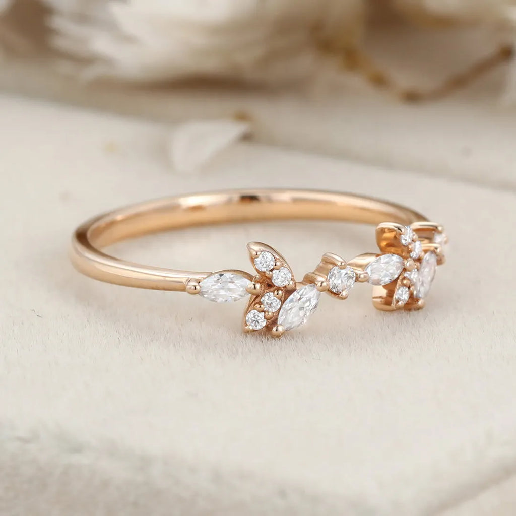 The Virelle Ring - Diamond Branch Cluster Band