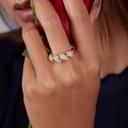The Virello Ring - Twisted Pavé Diamond Band