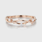 The Vireth Ring - Sculptural Diamond Branch Ring