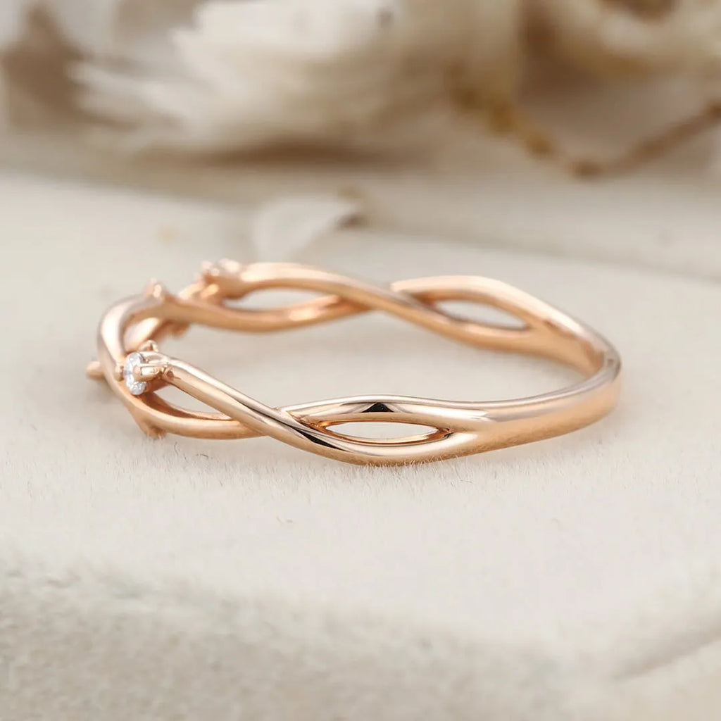 The Vireth Ring - Sculptural Diamond Branch Ring