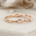 The Vireth Ring - Sculptural Diamond Branch Ring