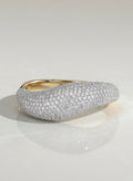 The Aurexen Ring - Pavé Dome Statement