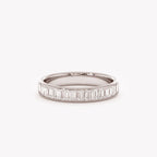 The Baguette Band - Fine Channel Set Diamond Ring