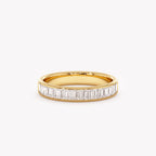 The Baguette Band - Fine Channel Set Diamond Ring