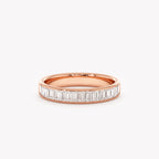 The Baguette Band - Fine Channel Set Diamond Ring