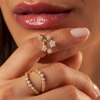 The Blossia Ring - Diamond Blossom Branch Ring