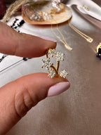 The Blossia Ring - Diamond Blossom Branch Ring
