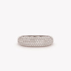 The Dome Ring - Multi Row Diamond Statement Band