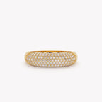 The Dome Ring - Multi Row Diamond Statement Band