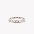 The Endless Light - Channel Set Baguette Inlay Band