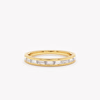 The Endless Light - Channel Set Baguette Inlay Band