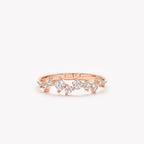 The Flora Ring - Organic Diamond Scatter Cluster Statement Ring