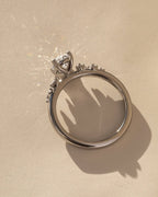 The Glowstar Ring - Oval Cluster Diamond Ring