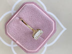 The Kayla Ring - Emerald Cut Solitaire Diamond Engagement Ring