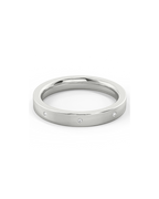 The Lila Band - Flush-Set Diamond Band