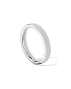 The Lila Band - Flush-Set Diamond Band