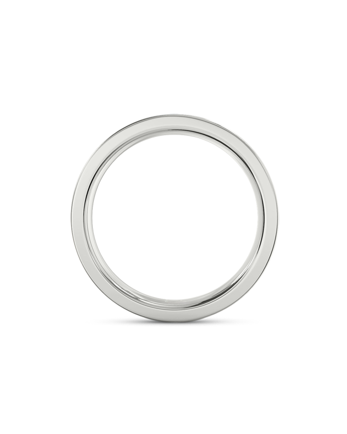 The Lila Band - Flush-Set Diamond Band