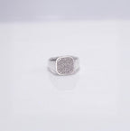The Noah Ring - Square Diamond Signet Men’s Ring