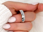 The Nolan Band - Men’s Modern Diamond Wedding Ring