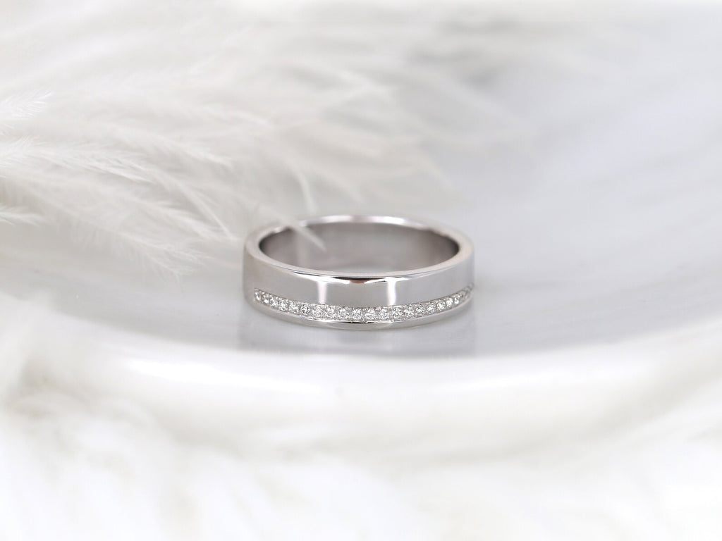 The Nolan Band - Men’s Modern Diamond Wedding Ring